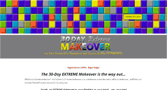 Desktop Screenshot of 30dayextrememakeover.com