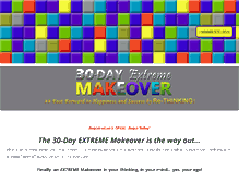 Tablet Screenshot of 30dayextrememakeover.com